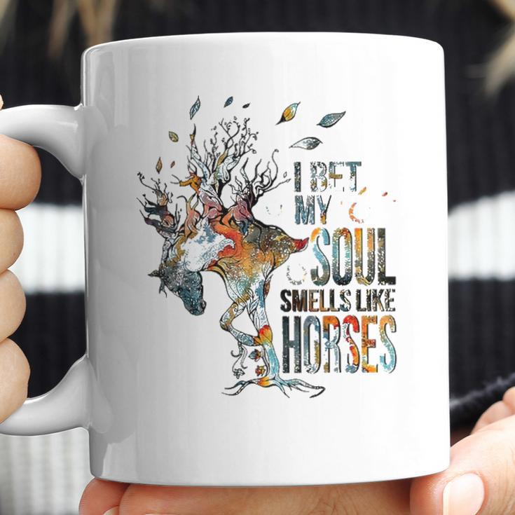 I Bet My Soul Smells Like Horse Coffee Mug