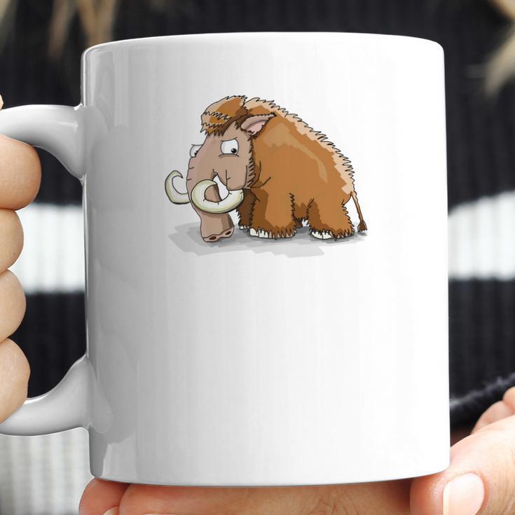 Big Wooly Mammoth Woolly Elephant Dinosaur Coffee Mug