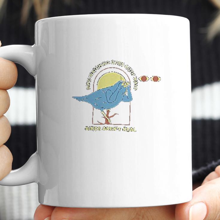 Birds Arent Real Bird Watching Coffee Mug