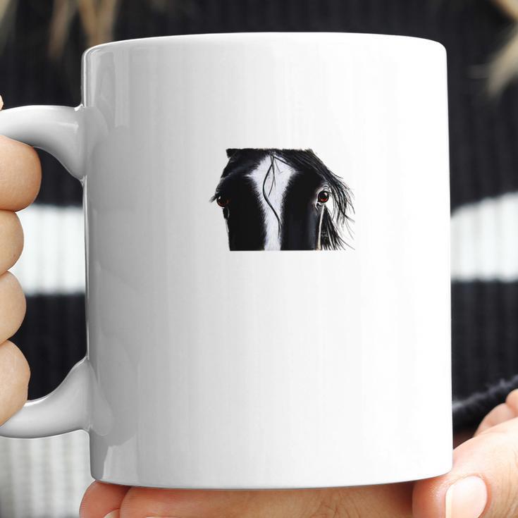 Black Horse Jacks Eyes Coffee Mug