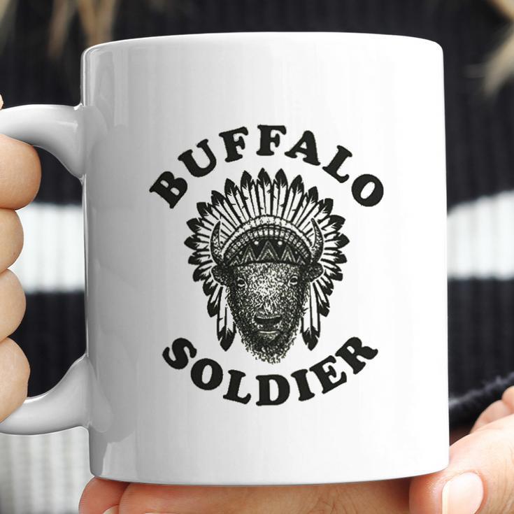 Buffalo Soldier Reggae Music Cool Vintage Bob Rastafarian Lion Marley Graphic Coffee Mug