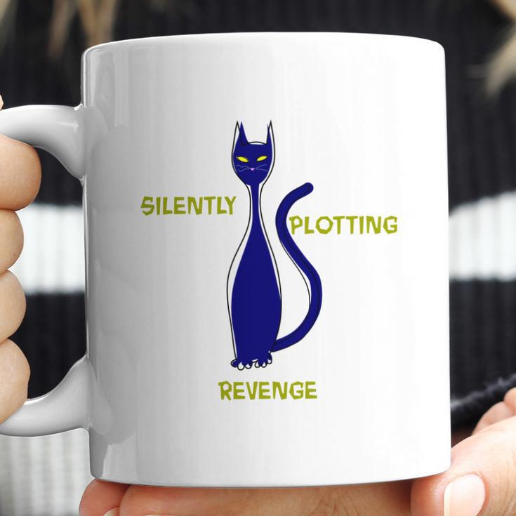 Ca Funny Silently Plotting Revenge Coffee Mug