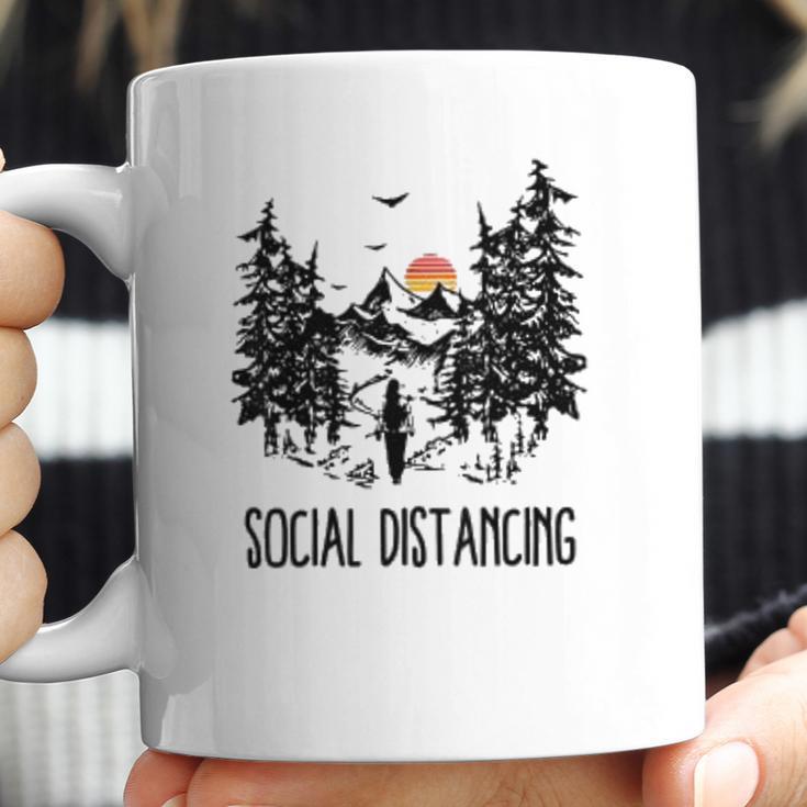 Camping Hiking Outdoors Social Distancing Coffee Mug