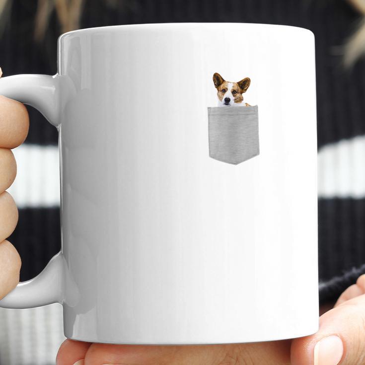 Cardigan Welsh Corgi Dog In Your Pocke Coffee Mug