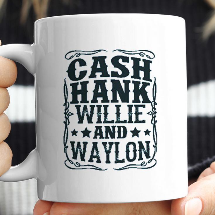 Cash Hank Willie And Waylon Country Girl Coffee Mug