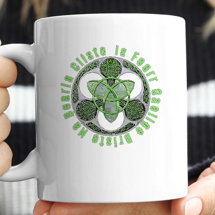 Celtic Gaelic Irish Saying Ireland Trinity Knot Coffee Mug