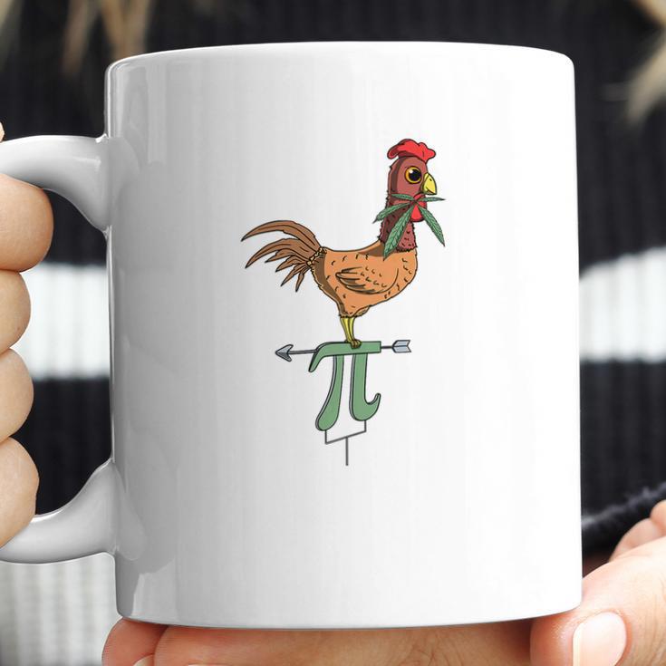 Chicken Pot Pi Marijuana Cannabis Pie Funny Math Pun Coffee Mug