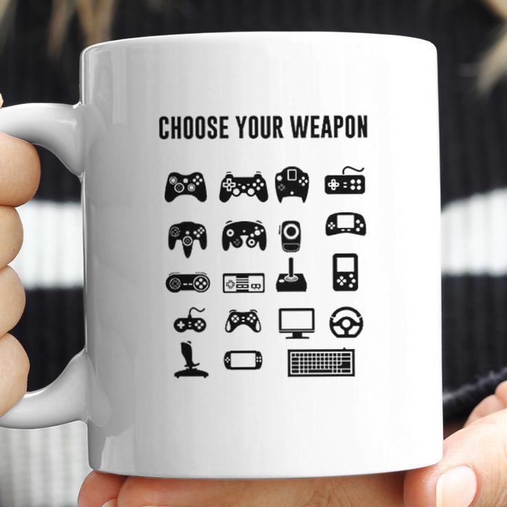 Choose Your Weapon Controller Gamer Coffee Mug