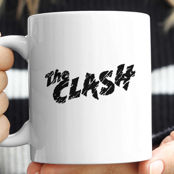 The Clash Band Logo Black Coffee Mug