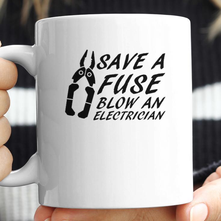 Comical Save A Fuse Blow An Electrician Coffee Mug