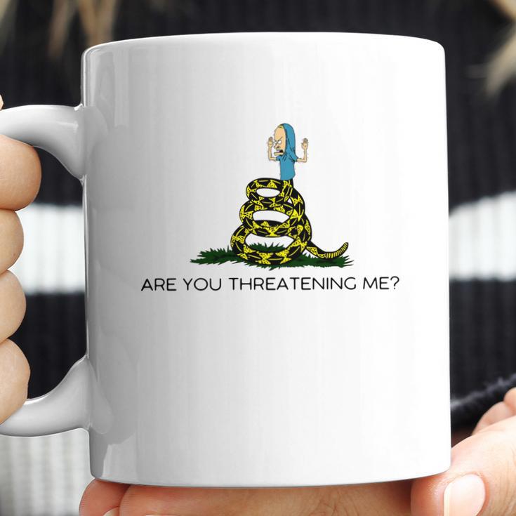 Cornholio Beavis - Are You Threatening Me Shirt Coffee Mug