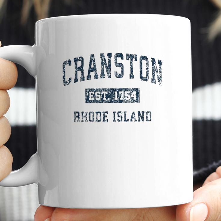 Cranston Rhode Island Ri Vintage Sports Design Coffee Mug