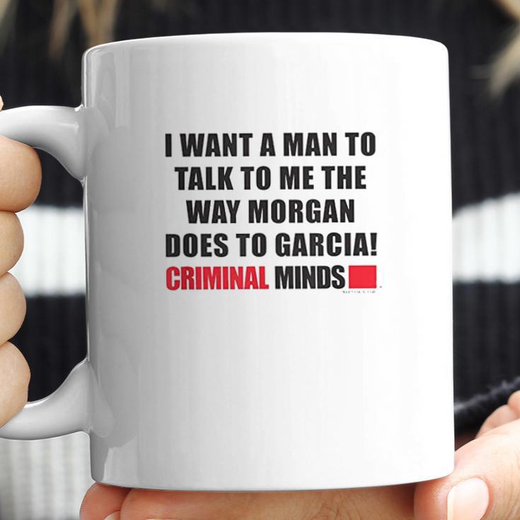 Criminal Minds Morgan And Garcia Coffee Mug