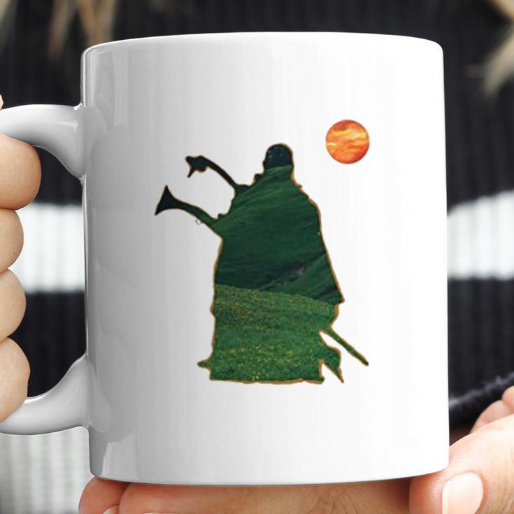 Dadalorian Mandalorian Style Dad Birthday Gifts Coffee Mug