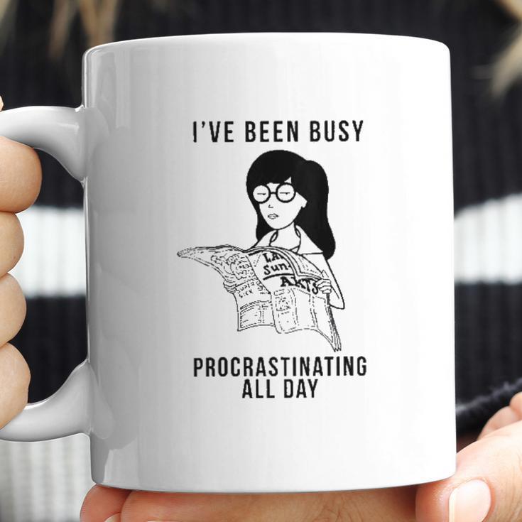 Daria I Have Been Busy Text Coffee Mug