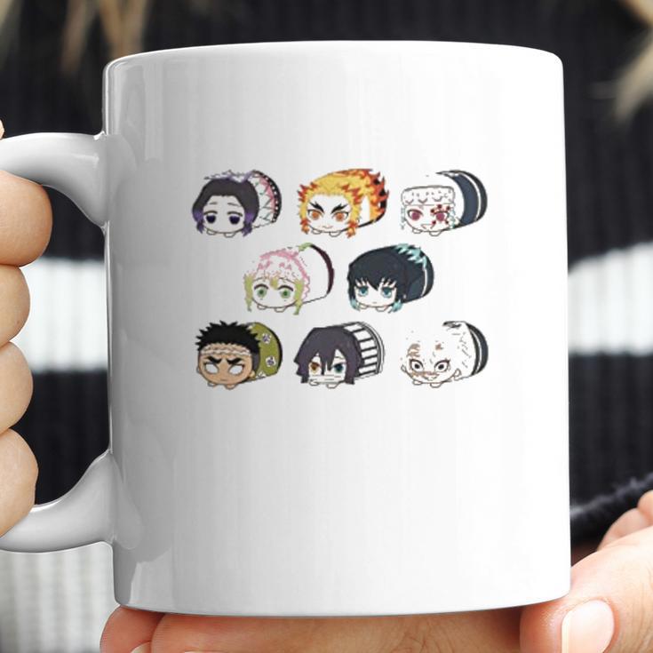 Demon Slayer Cute Worms Coffee Mug