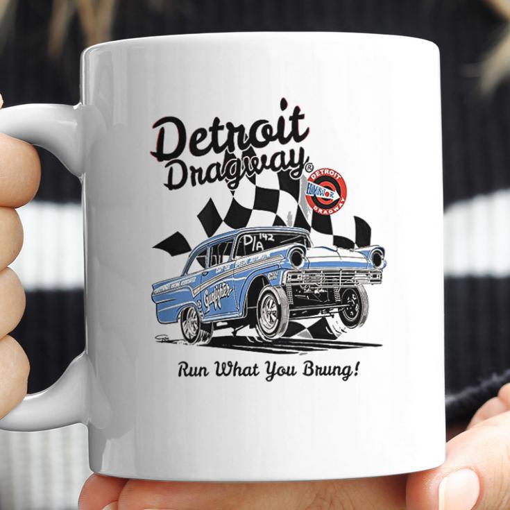 Detroit Dragway Run What You Brung Gasser Coffee Mug