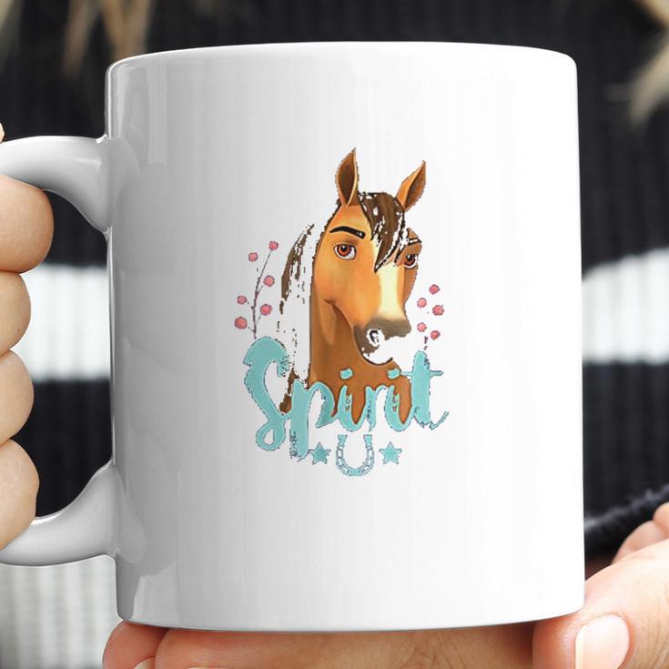 Dreamworks Riding Free Spirit Horseshoe Coffee Mug