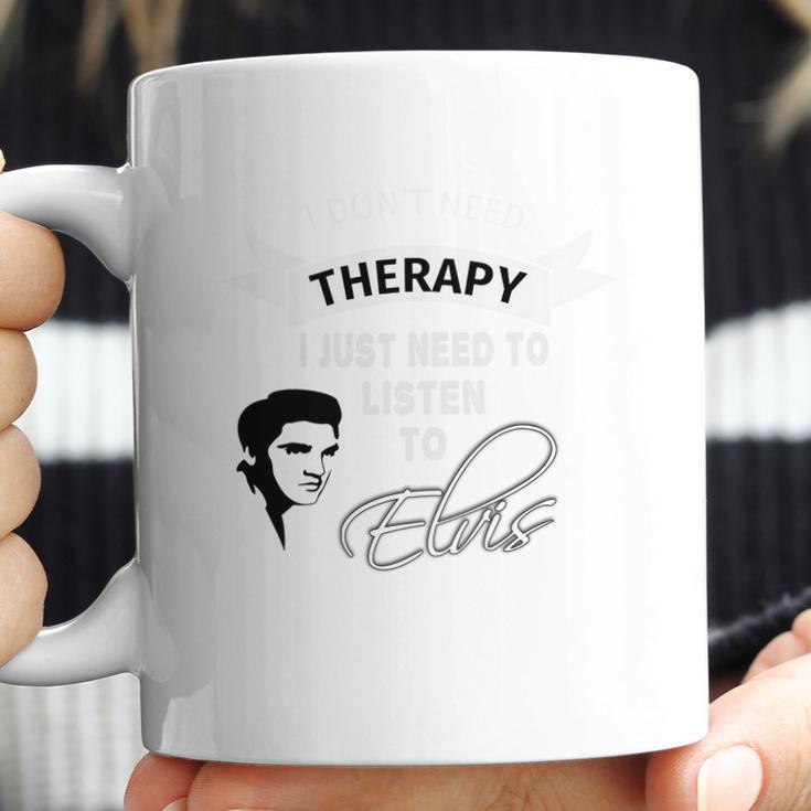 Elvis Presley Therapy Coffee Mug