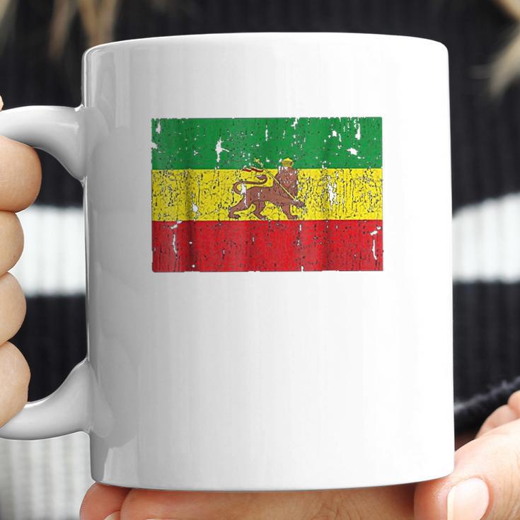 Ethiopian Flag Rasta Reggae Roots Clothing Coffee Mug