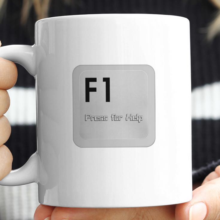 F1 Press For Help Coffee Mug