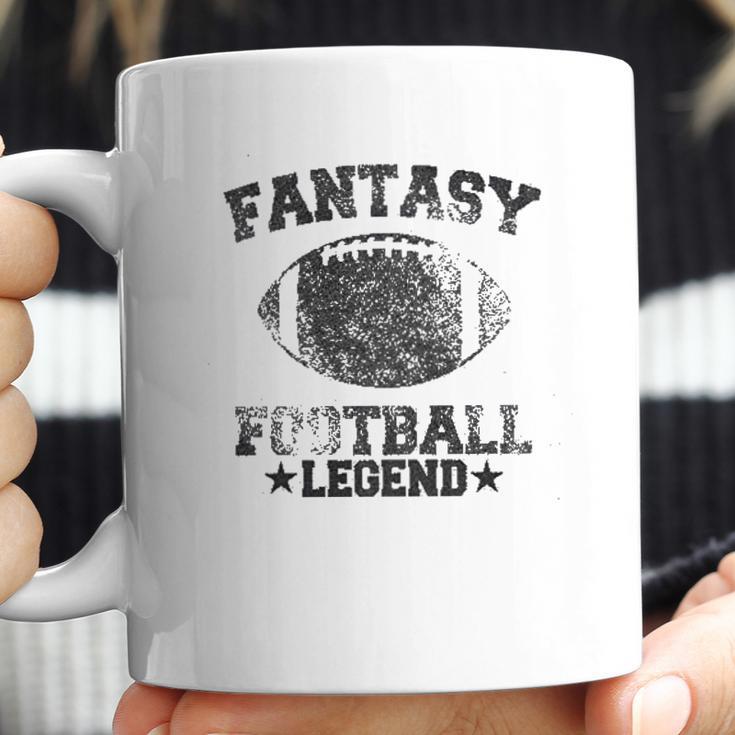 Fantasy Football Legend Funny Season Novelty Graphic Dad Gameday Coffee Mug