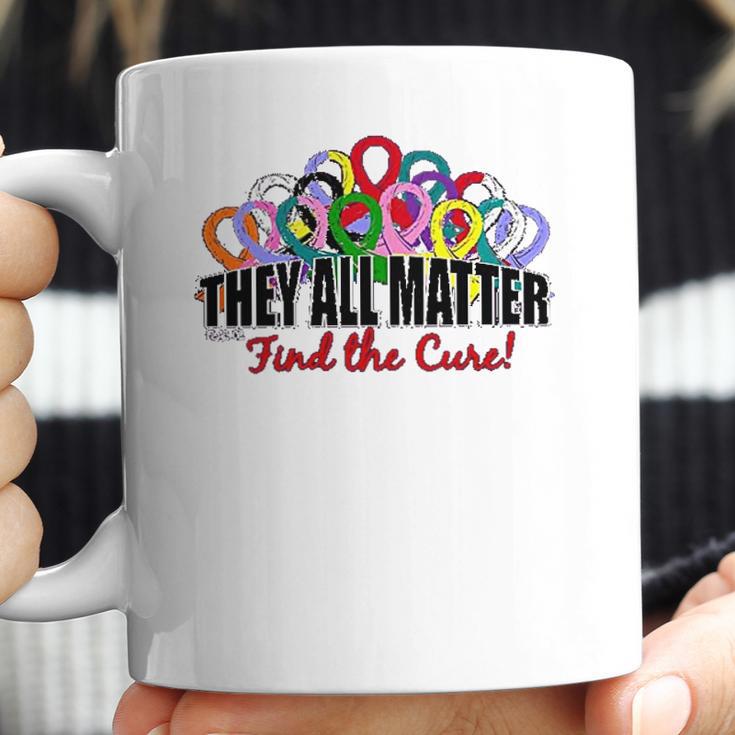 Fight Like A Girl They All Matter Find The Cure Coffee Mug