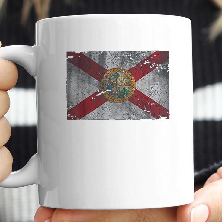 Florida Flag Vintage Fade Coffee Mug