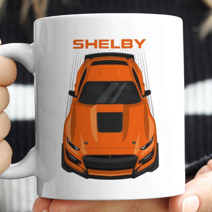 Ford Mustang Shelby Gt500 2020 2021 Twister Orange Coffee Mug