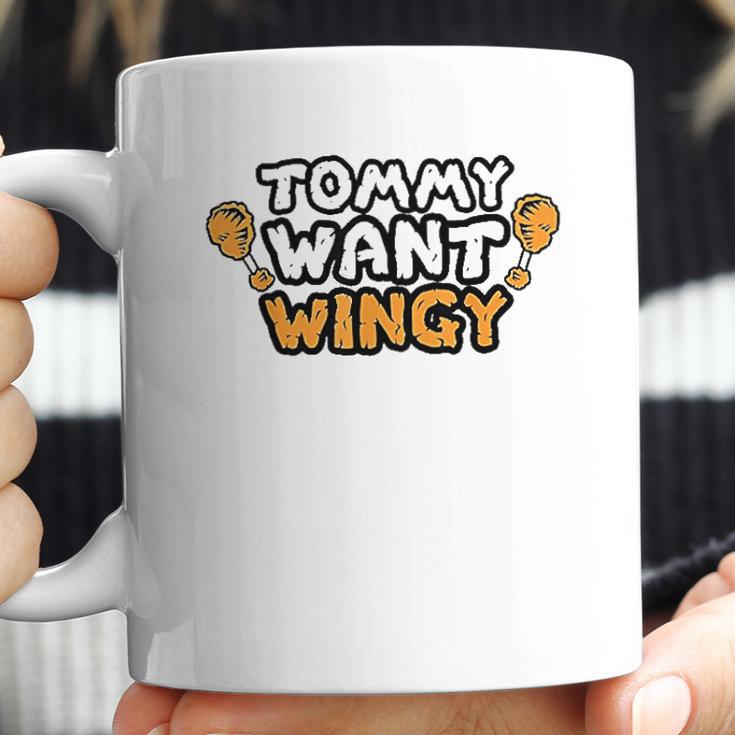 Funny Chicken Wing Tommy Want Wingy Coffee Mug