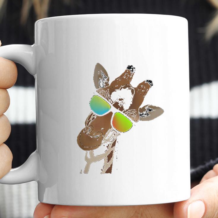 Funny Looking Giraffe For Giraffes Zebras Lovers Coffee Mug