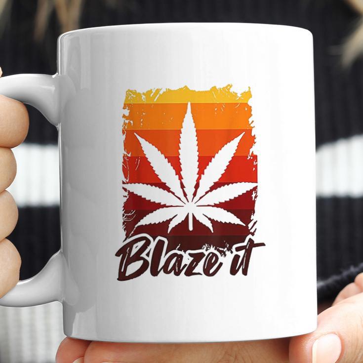 Funny Marijuana For Men Blaze It Coffee Mug