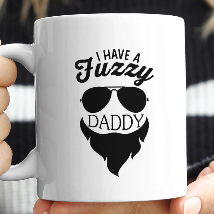 I Have A Fuzzy Daddy Funny Cute Infant Creeper Coffee Mug