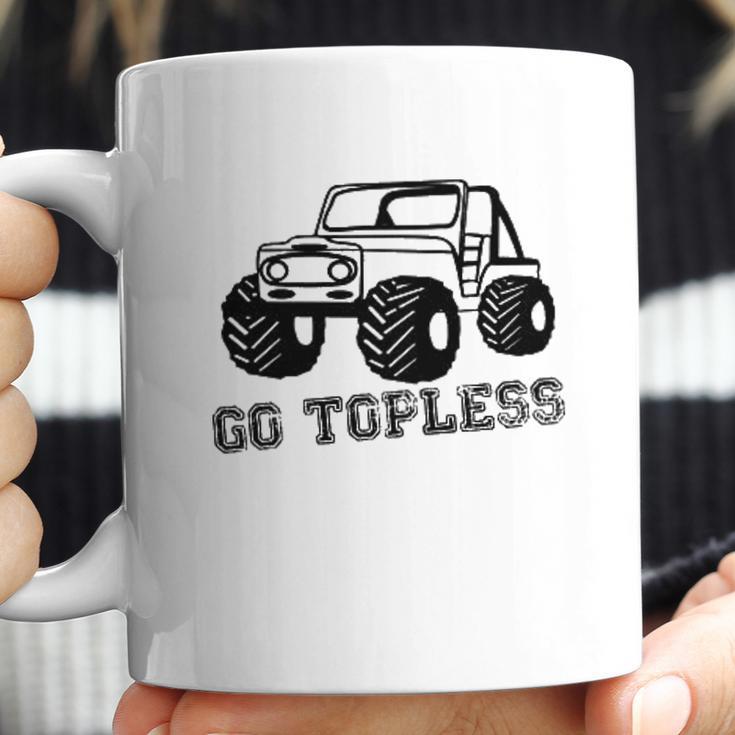 Go Topless Racerback Coffee Mug