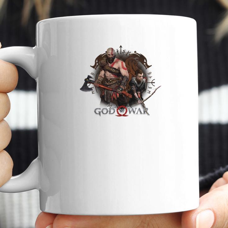 God Of War Kratos And Son Ready Coffee Mug