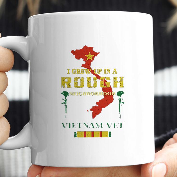 I Grew Up In A Rough Neighborhood Vietnam Veterans Coffee Mug