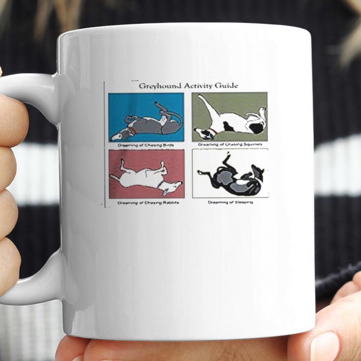 Greyhound Activity Guide Ash Grey Coffee Mug