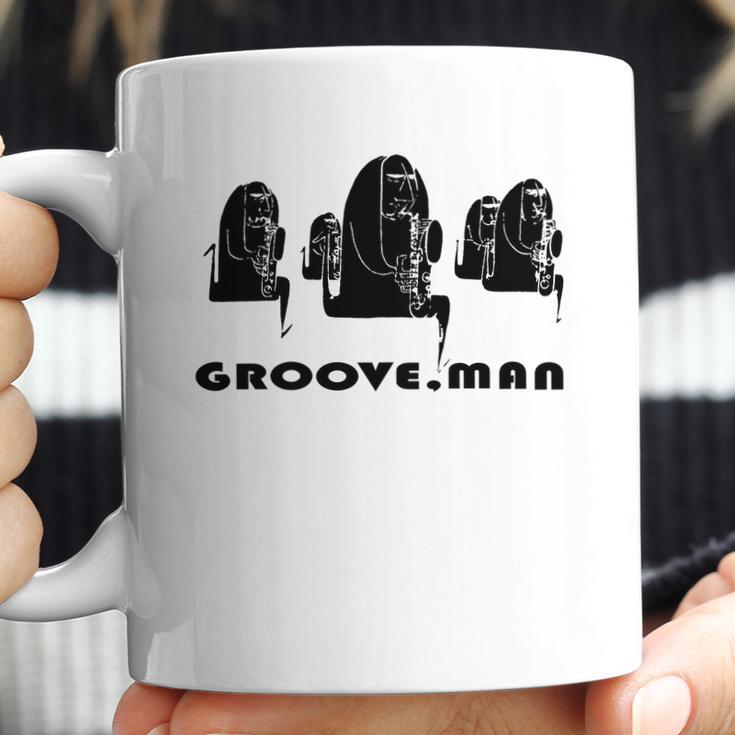 Groove Man-Jazz Musicians T-Shirts - Mens T-Shirt By American Apparel Coffee Mug