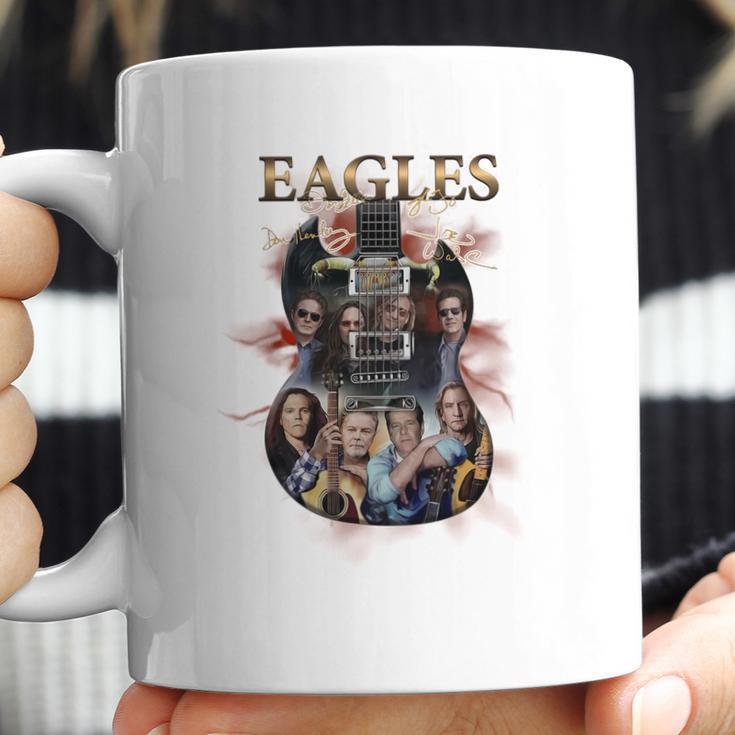 Guitar Eagles Rock Band Signatures Shirt Coffee Mug