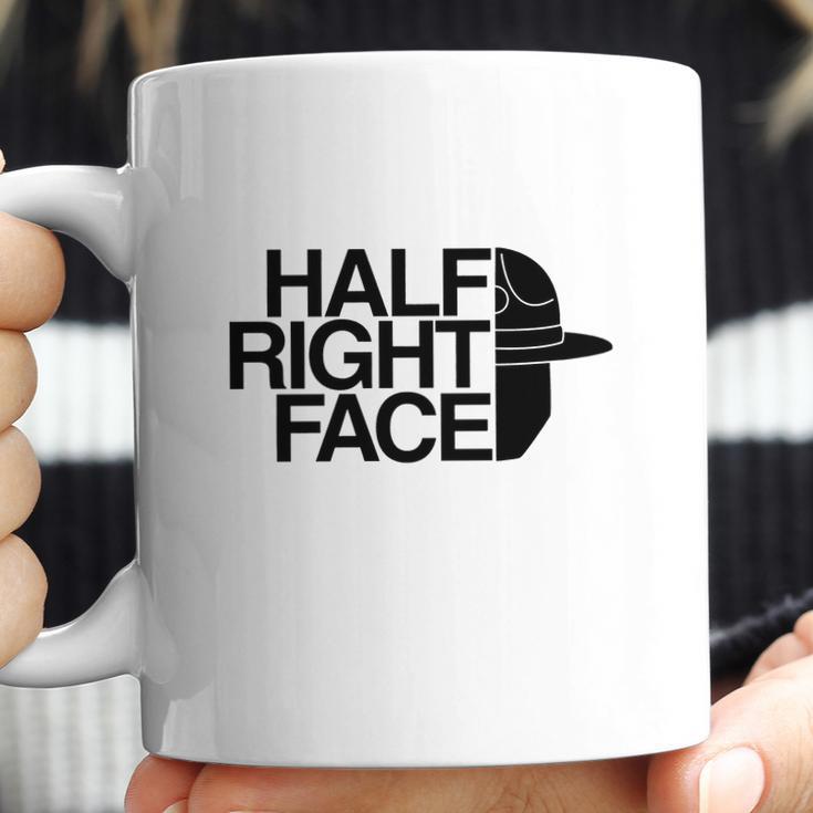 Half Right Face Coffee Mug