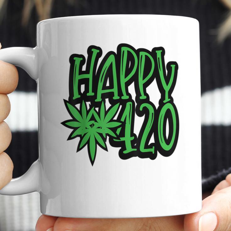 Happy 420 Day Funny 420 Weed Marijuana Coffee Mug