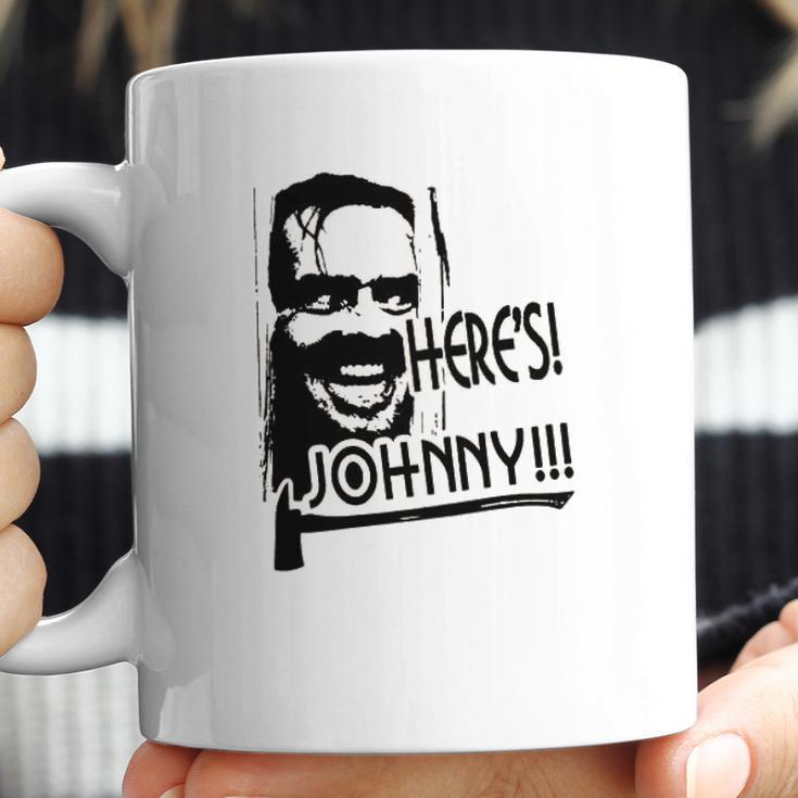 Heres Johnny The Shining Overlook Hotel Stanley Kubrick Stephen King Horror Movie Coffee Mug