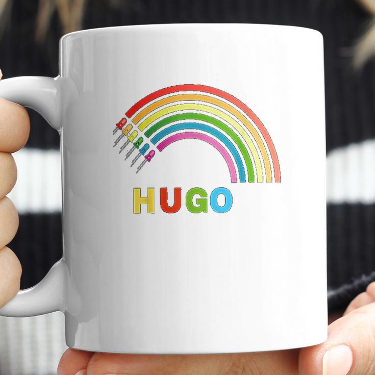 Hugo Rainbow Coffee Mug