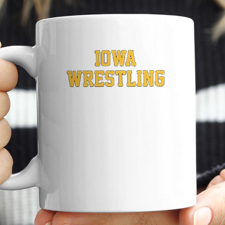 Iowa Hawkeyes Block Iowa Wrestling Coffee Mug