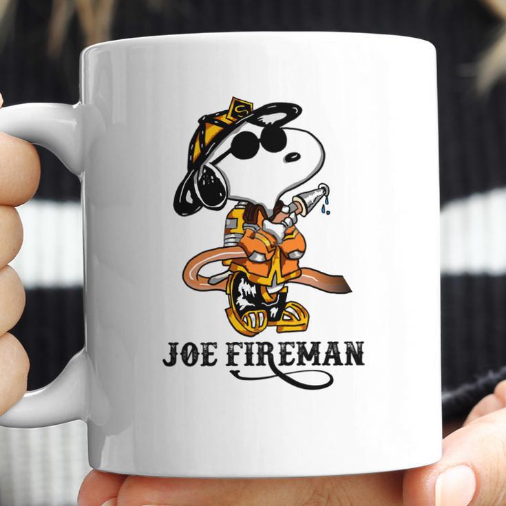 Joe Fireman Snoopy Coffee Mug