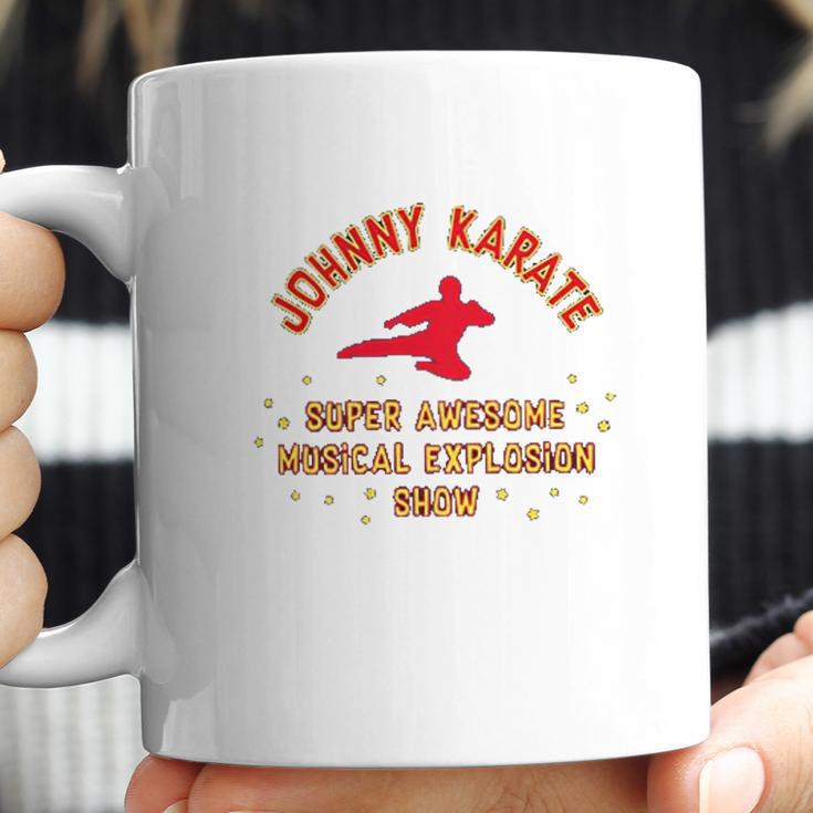 Johnny Karate Super Awesome Musical Explosion Coffee Mug