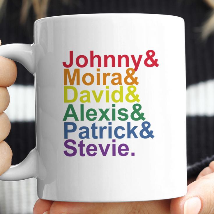 Johnny Moira David Alexis Patrick Stevie Pride Schitts Creek Classic Coffee Mug