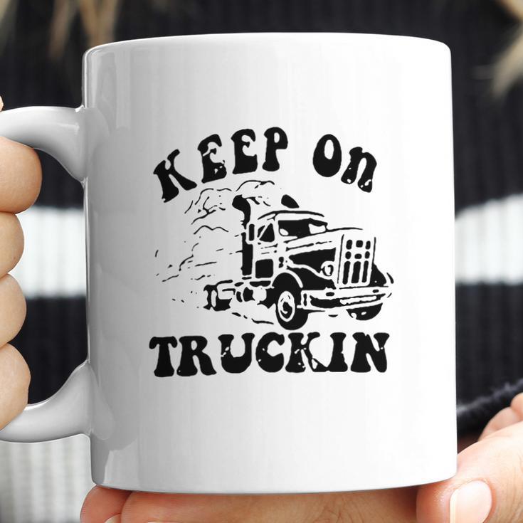 Keep On Truckin Coffee Mug