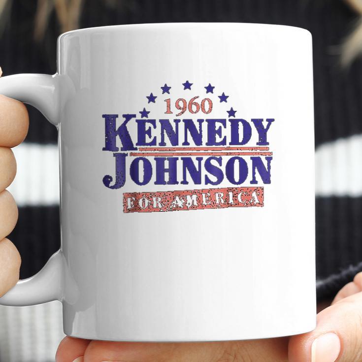 Kennedy Johnson 1960 Presidential Jfk Coffee Mug