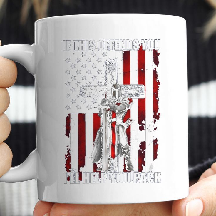 Knights Templar S If This Offends You Ill Help You Pack Coffee Mug